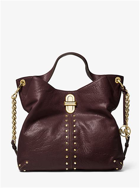 barolo color michael kors|Uptown Astor Legacy Large Leather Shoulder Tote .